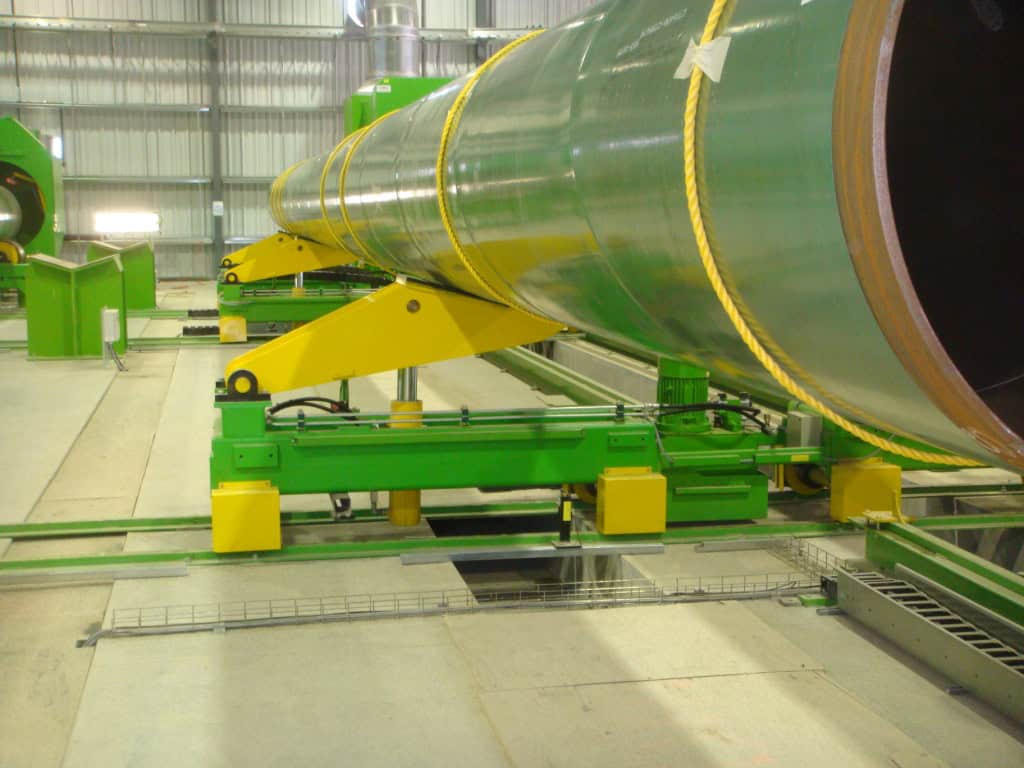 Cilinders voor piping equipment